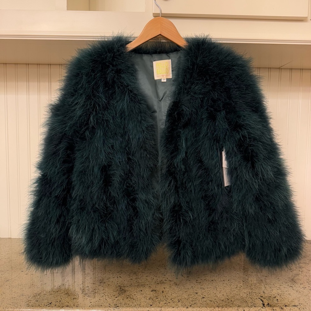 Pello Bello Feather Jacket Bolero